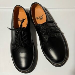 Dr martens 1461 leather platform quad